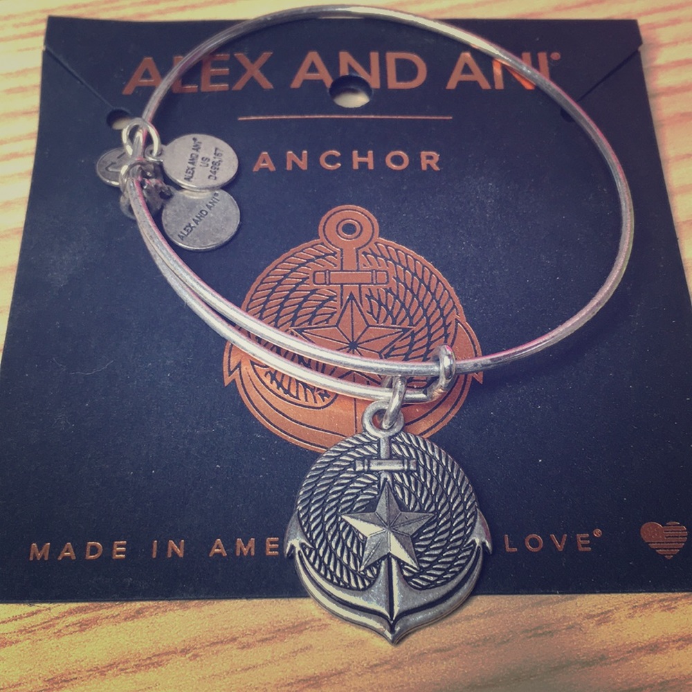 Alex & Ani Anchor bangle